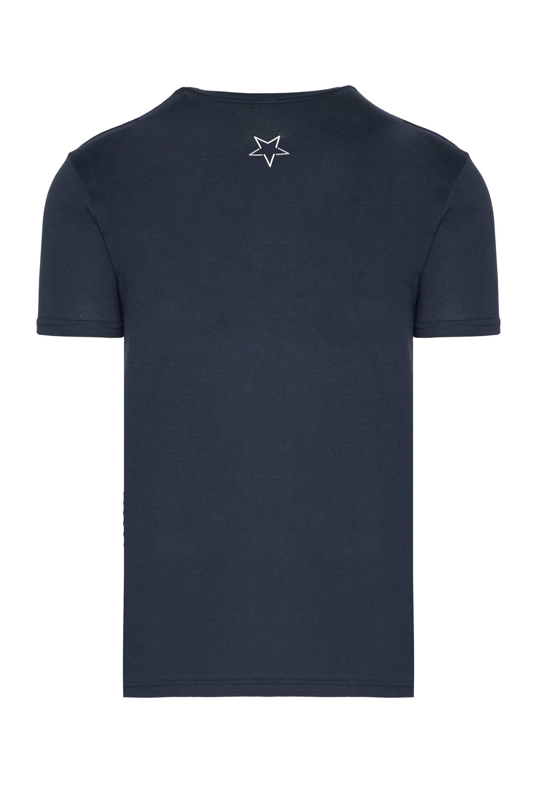 Blue Cotton Classic Tee